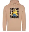 Чоловіча толстовка (худі) Міньйон Banana Пісочний фото
