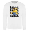 Свитшот Міньйон Banana Белый фото