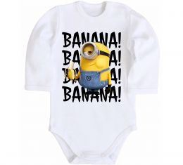 Детский боди Міньйон Banana