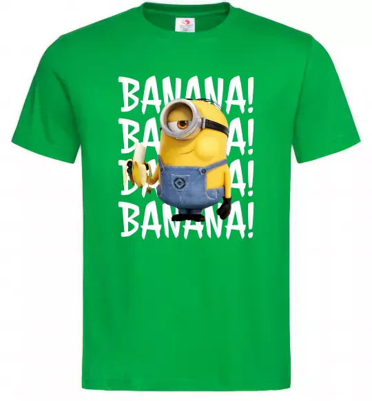 Чоловіча футболка Міньйон Banana Зелений фото