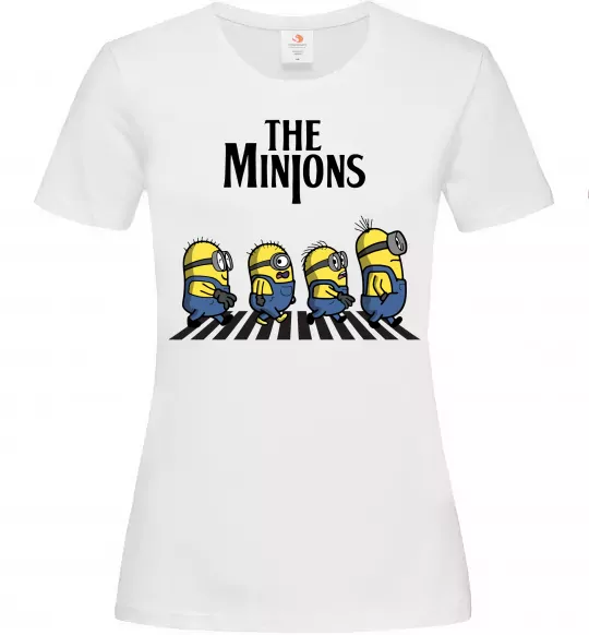 Жіноча футболка The Minions Білий фото