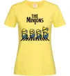 Жіноча футболка The Minions Лимонний фото