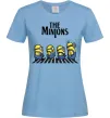 Жіноча футболка The Minions Блакитний фото