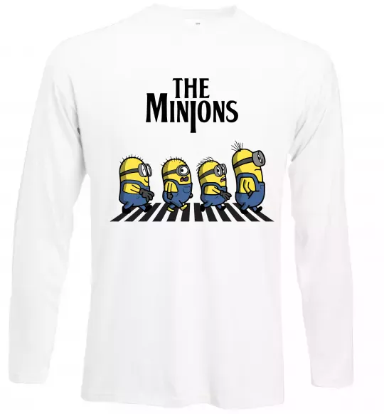 Лонгслив The Minions Белый фото