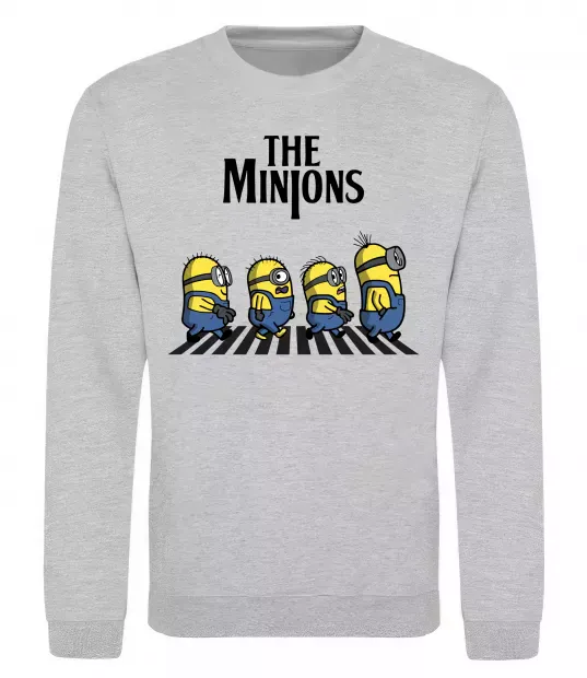 Світшот The Minions Сірий меланж фото