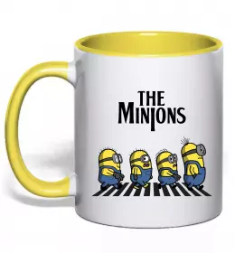 Чашка з кольоровою ручкою