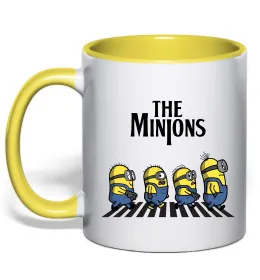 Чашка з кольоровою ручкою