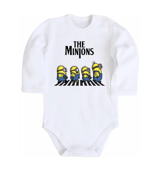 Детский боди The Minions Белый фото
