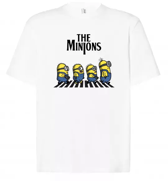 Футболка Оверсайз The Minions Білий фото