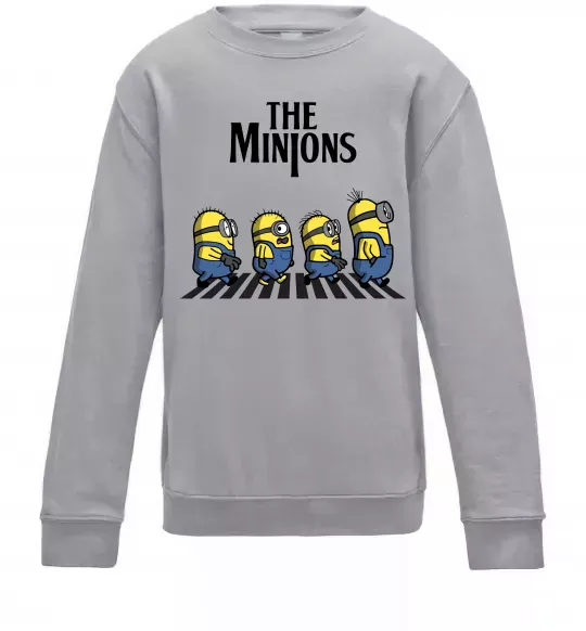 Детский Свитшот The Minions Серый меланж фото