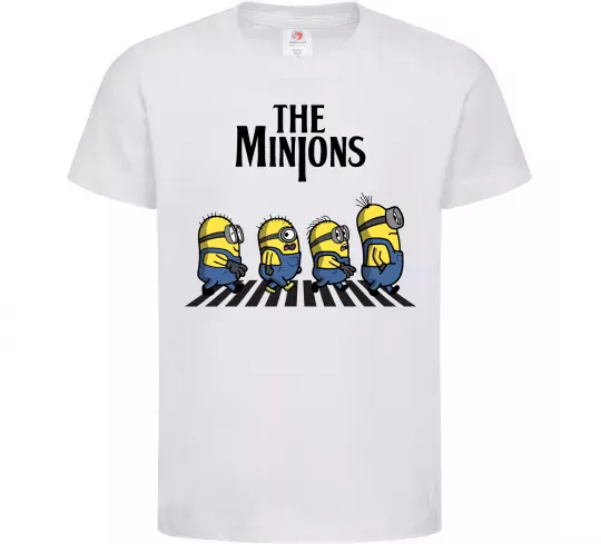 Дитяча футболка The Minions Білий фото