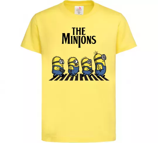 Дитяча футболка The Minions Лимонний фото
