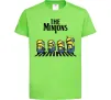 Дитяча футболка The Minions Лаймовий фото