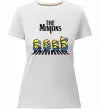 Женская премиум футболка The Minions Белый фото