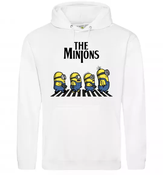 Чоловіча толстовка (худі) The Minions Білий фото