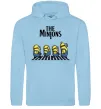 Мужская толстовка (худи) The Minions Голубой фото
