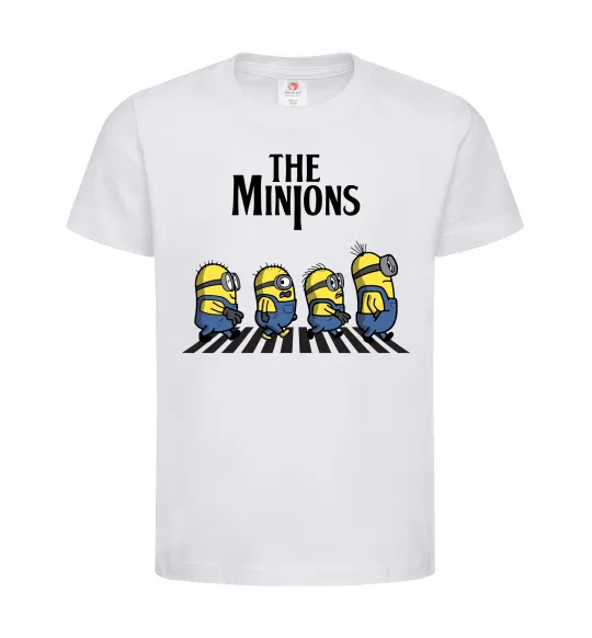 Детская футболка The Minions Белый фото