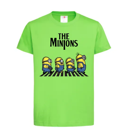 Детская футболка The Minions Лаймовый фото