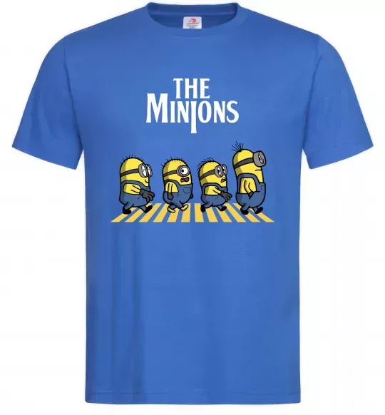 Мужская футболка The Minions Ярко-синий фото