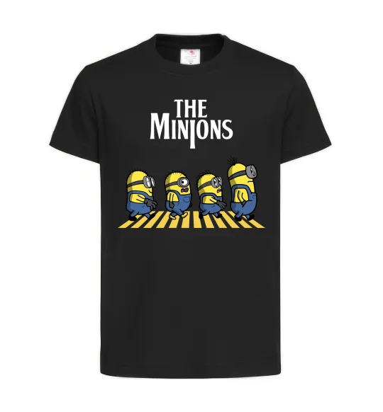 Детская футболка The Minions Черный фото