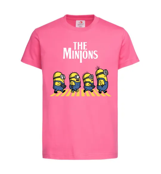 Детская футболка The Minions Ярко-розовый фото