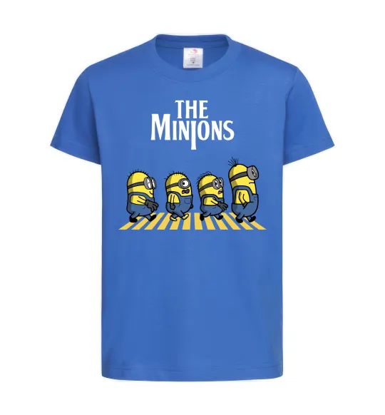 Детская футболка The Minions Ярко-синий фото