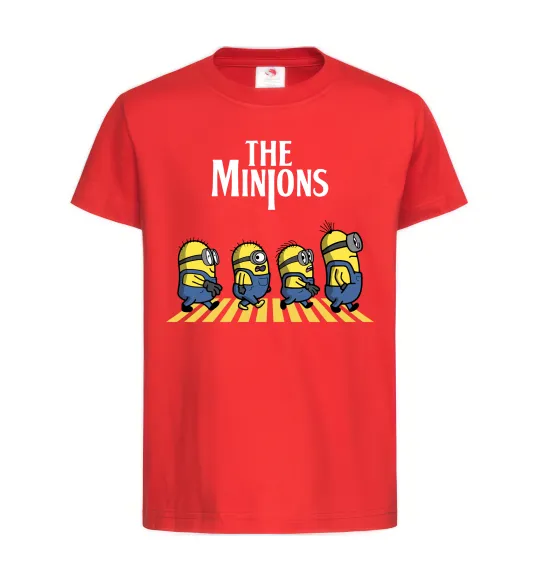 Детская футболка The Minions Красный фото