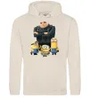 Мужская толстовка (худи) Dad №1 Minions Таш фото