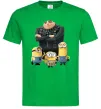 Мужская футболка Dad №1 Minions Зеленый Мужская футболка Dad №1 Minions Зеленый фото