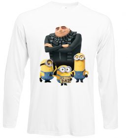 Лонгслив Dad №1 Minions