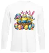 Лонгслив Великодні міньйони Белый фото