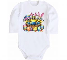 Детский боди Великодні міньйони