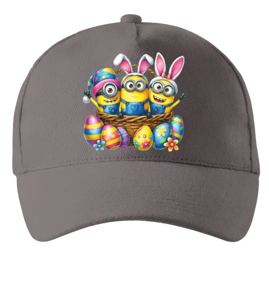Кепка Великодні міньйони Серый фото