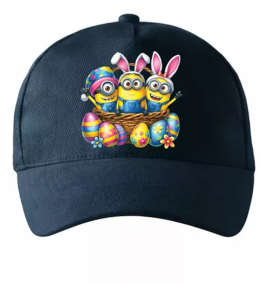 Кепка Великодні міньйони Темно-синий фото