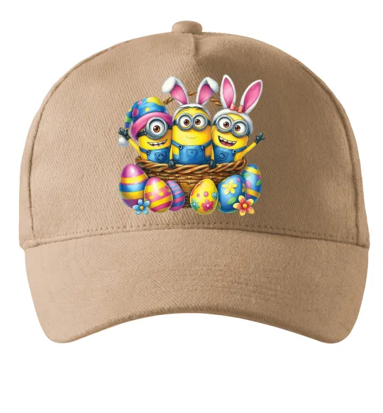 Кепка Великодні міньйони Песочный фото