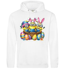 Мужская толстовка (худи) Великодні міньйони Мужская толстовка (худи) Великодні міньйони