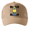 Кепка Minion blah blah Песочный фото