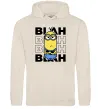 Женская толстовка (худи) Minion blah blah Таш Женская толстовка (худи) Minion blah blah Таш фото