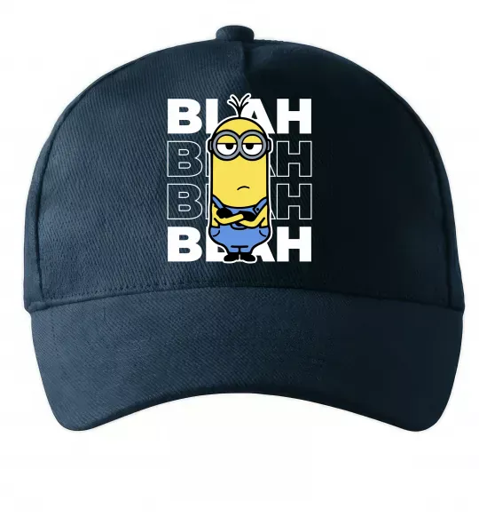 Кепка Minion blah blah Темно-синій фото
