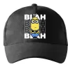 Кепка Minion blah blah Чорний фото