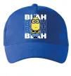 Кепка Minion blah blah Яскраво-синій фото