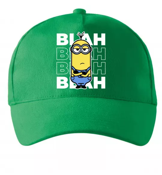 Кепка Minion blah blah Зелений фото