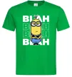 Чоловіча футболка Minion blah blah Зелений фото