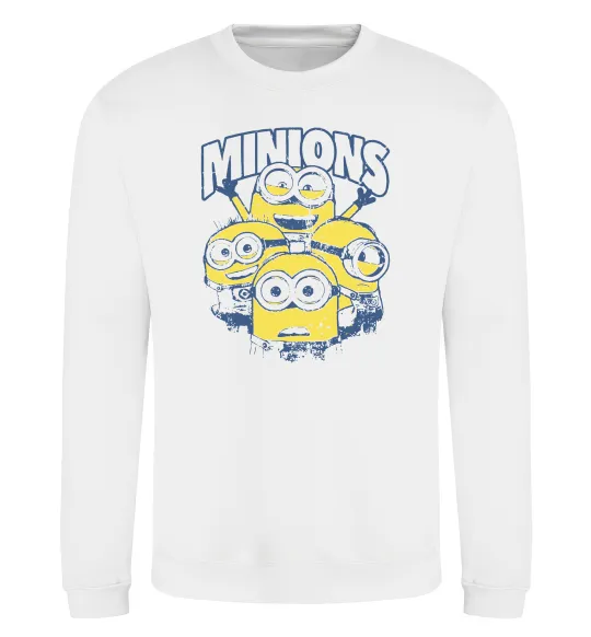 Свитшот Minions напис Белый фото