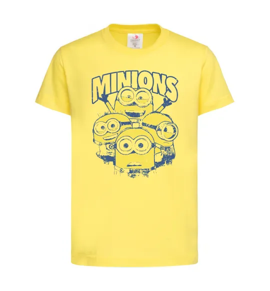 Дитяча футболка Minions напис Лимонний фото