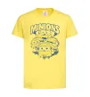 Дитяча футболка Minions напис Лимонний фото