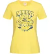 Женская футболка Minions напис Лимонный фото