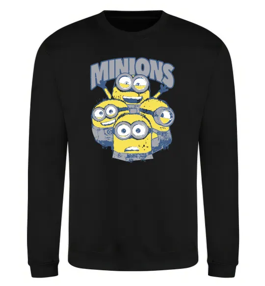 Свитшот Minions напис Черный фото