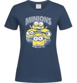 Женская футболка Minions напис