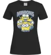 Женская футболка Minions напис Черный фото